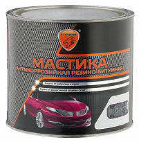 EL-0209.02 Мастика "БМП-3" (противошумная, резинобитумная) 2,4л 1/6 (жестяная банка)
